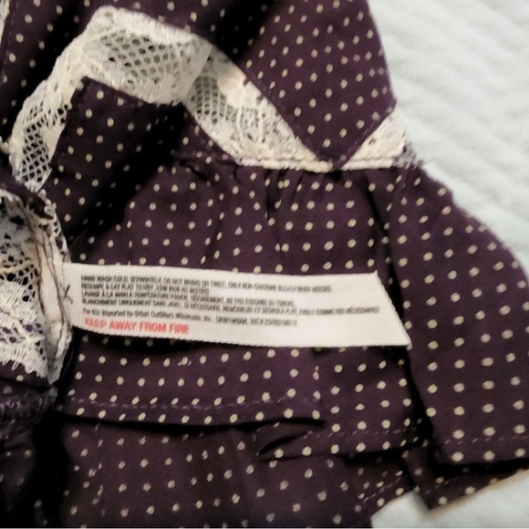 XS - Black & White Polka Dot - Intimately Free People Tunic Top - Picture 6 of 6